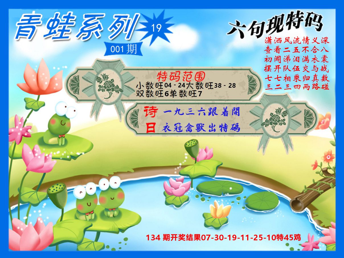 青蛙系列19 第1期
