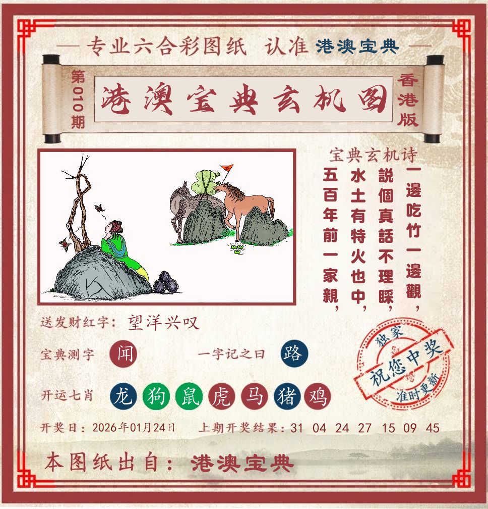 港澳宝典玄机图 第10期