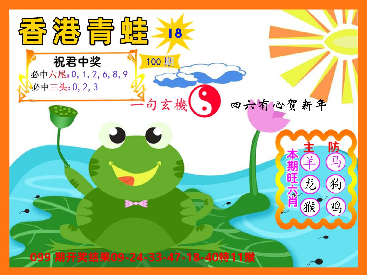 青蛙系列18 第100期