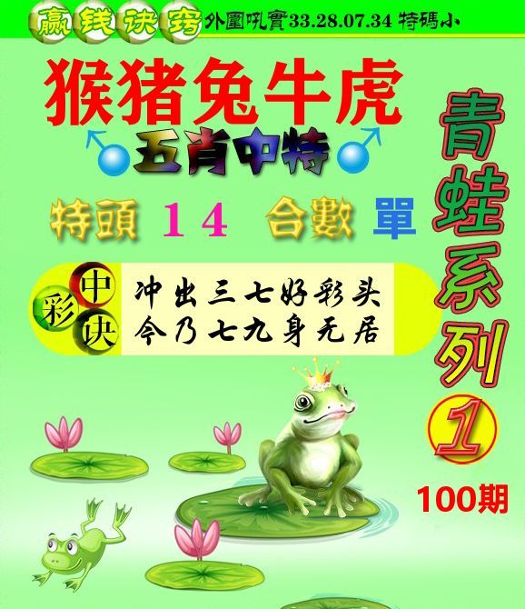 青蛙彩图 第100期