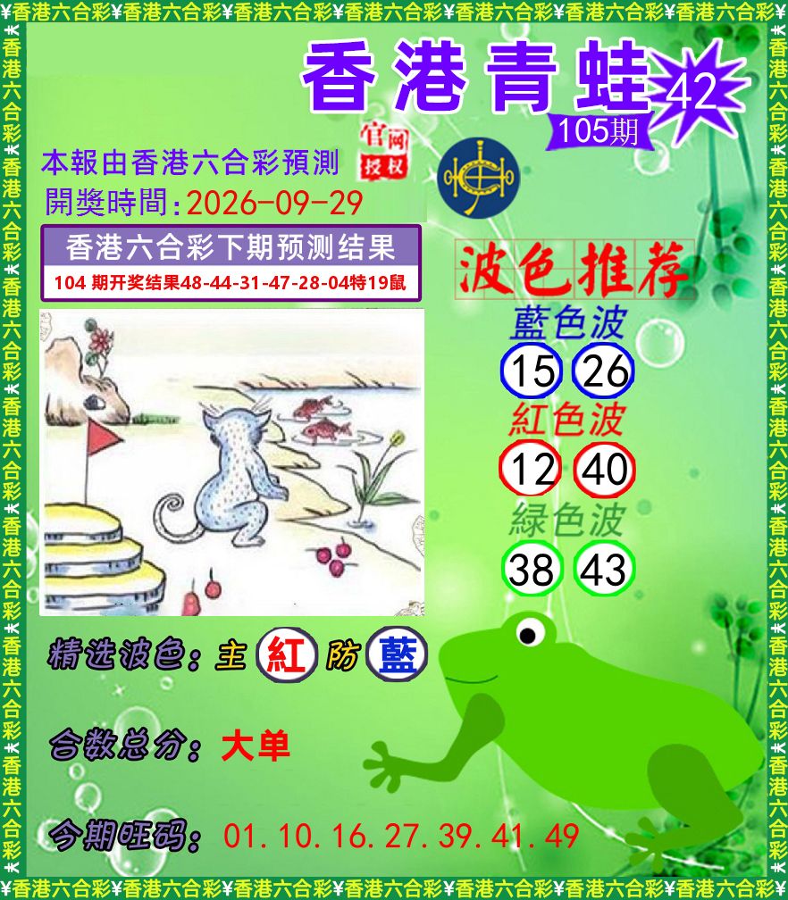 青蛙系列42 第105期