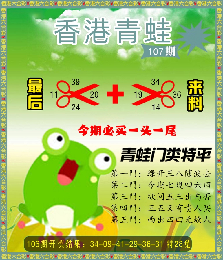 青蛙系列87 第107期