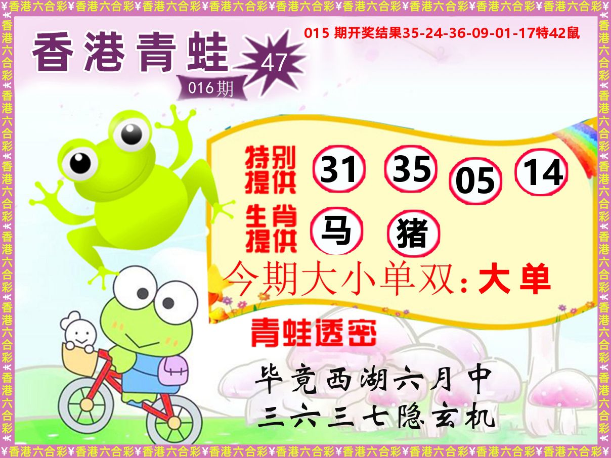 青蛙系列47 第16期