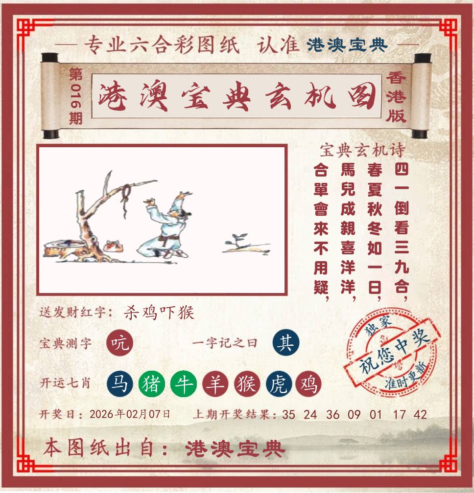港澳宝典玄机图 第16期