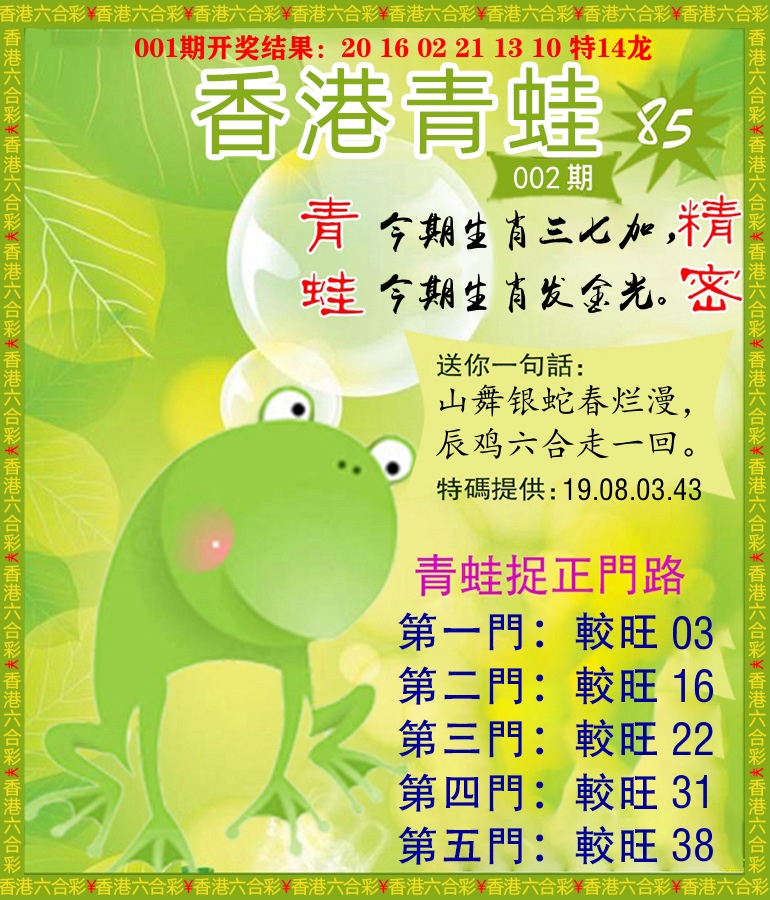 青蛙系列85 第2期