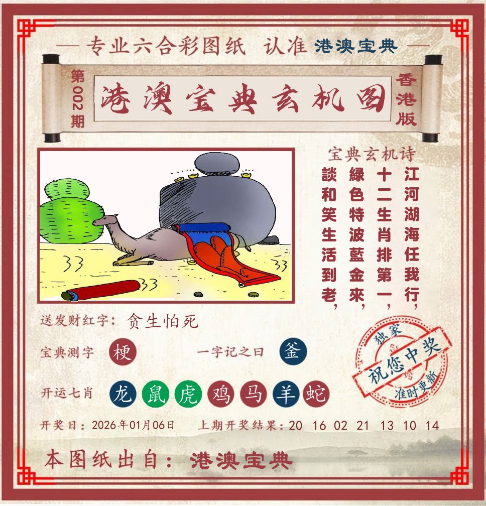 港澳宝典玄机图 第2期