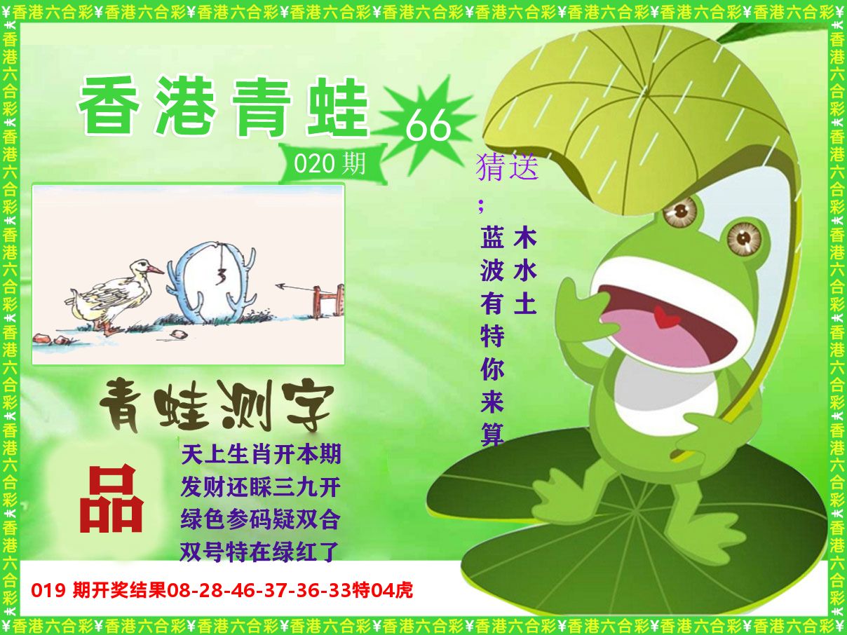青蛙系列66 第20期