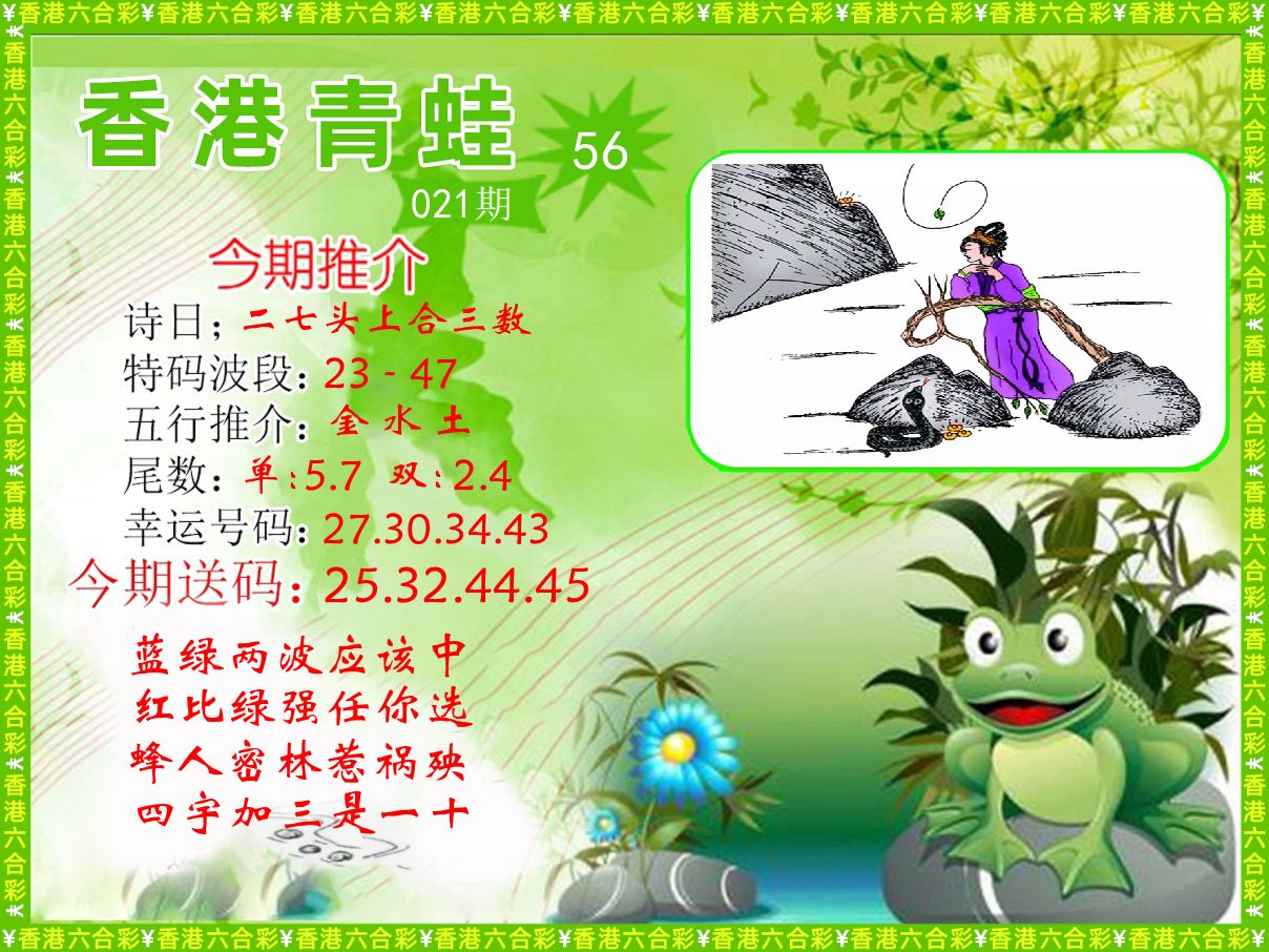 青蛙系列56 第21期