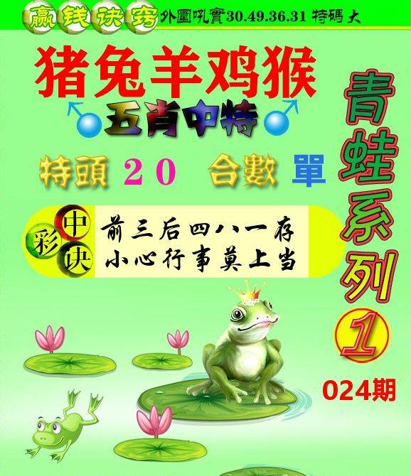 青蛙彩图 第24期
