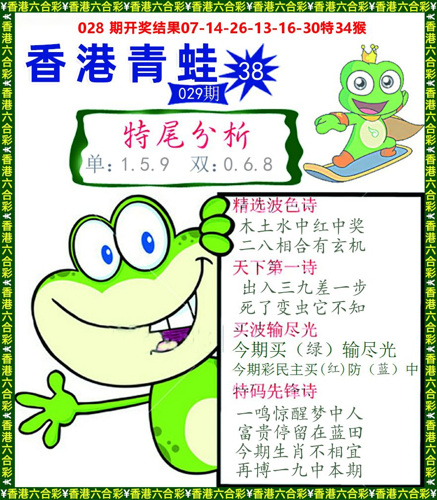 青蛙系列38 第29期