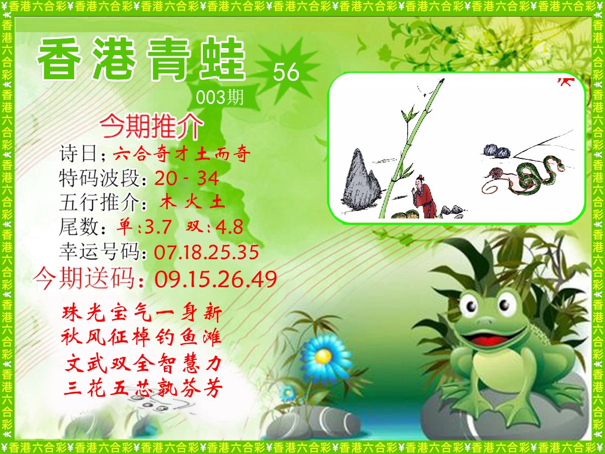 青蛙系列56 第3期