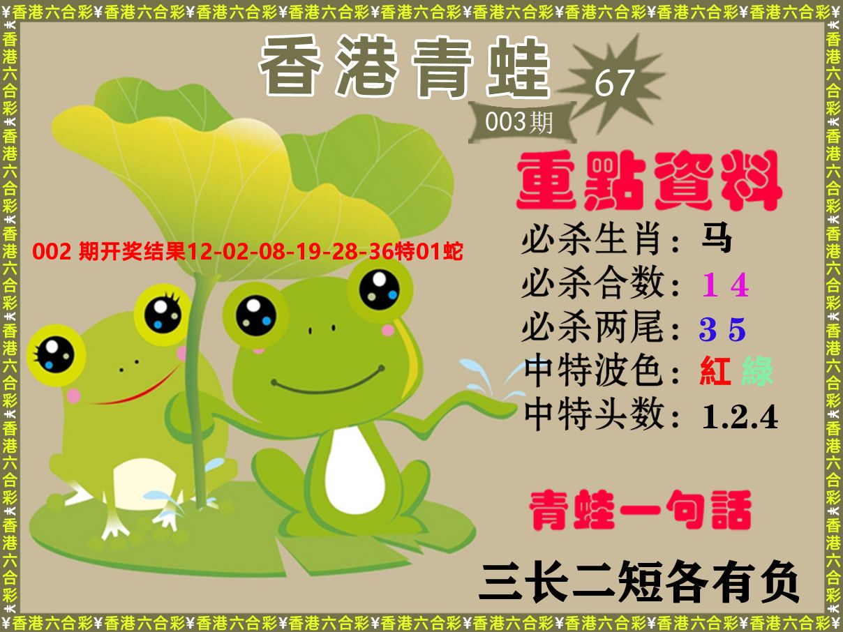青蛙系列67 第3期