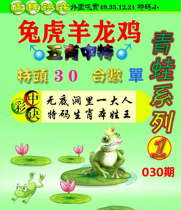 青蛙彩图 第30期