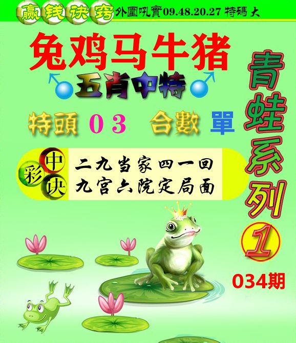 青蛙彩图 第34期