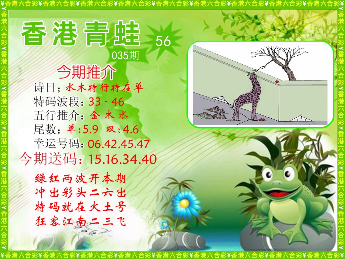 青蛙系列56 第35期