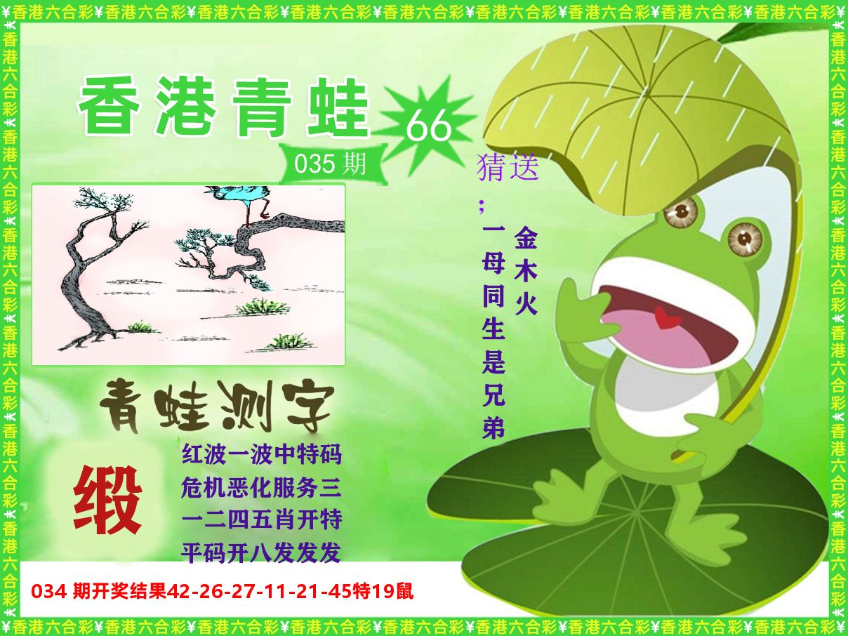 青蛙系列66 第35期
