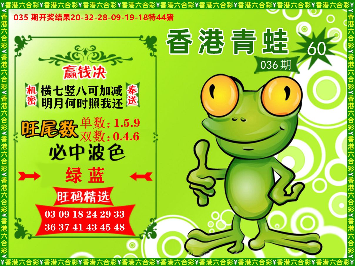 青蛙系列60 第36期