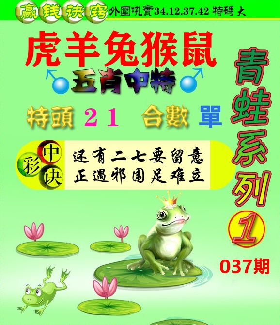 青蛙彩图 第37期