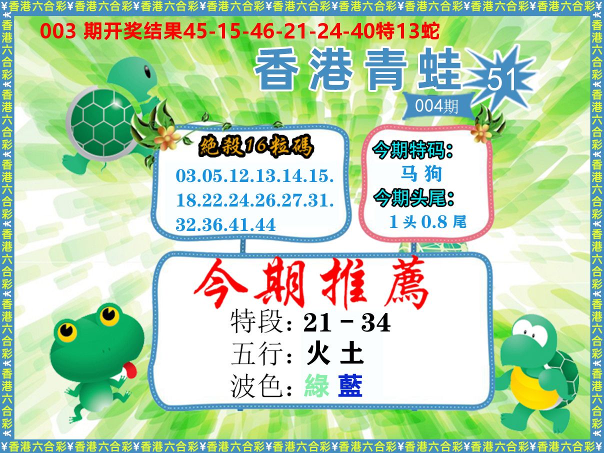 青蛙系列51 第4期