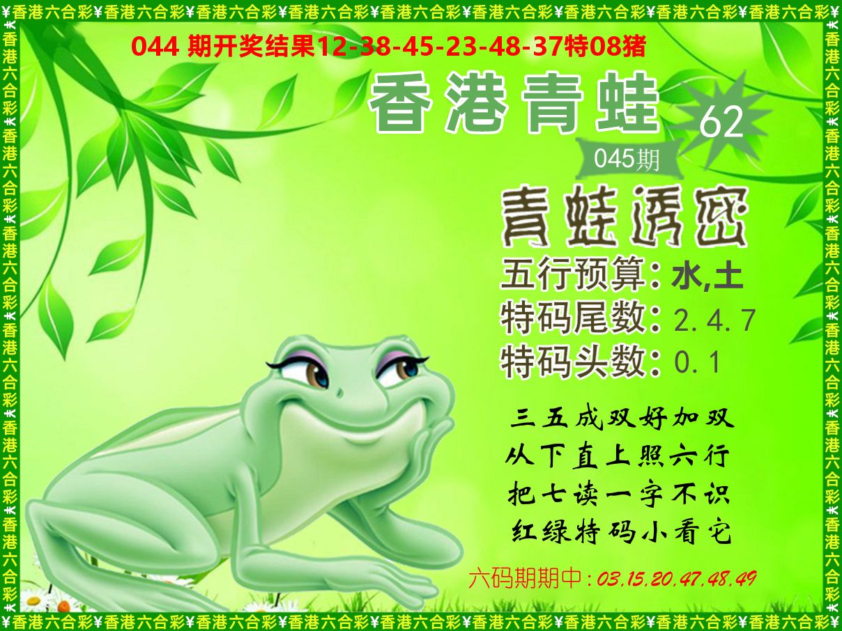 青蛙系列62 第45期