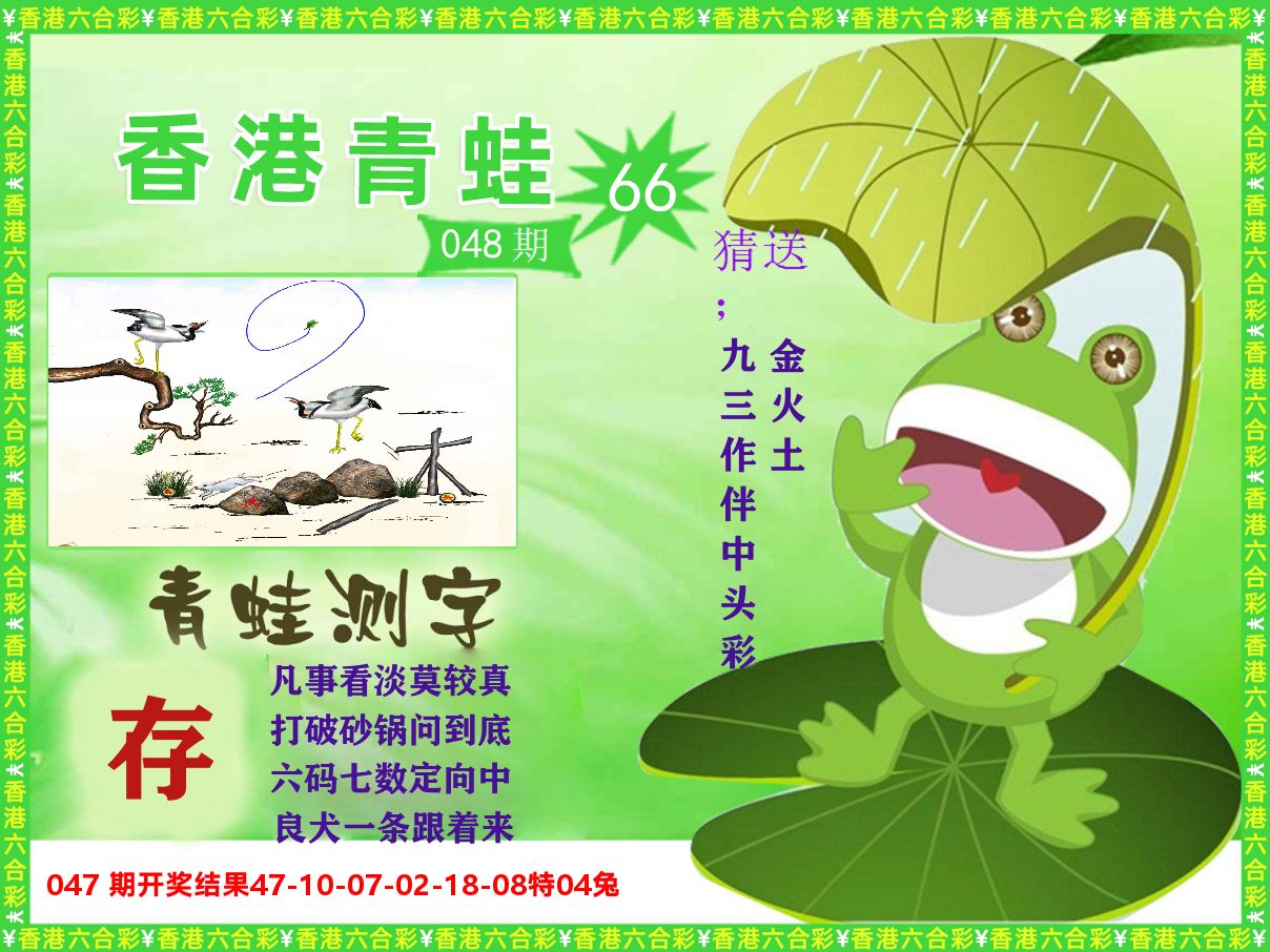 青蛙系列66 第48期