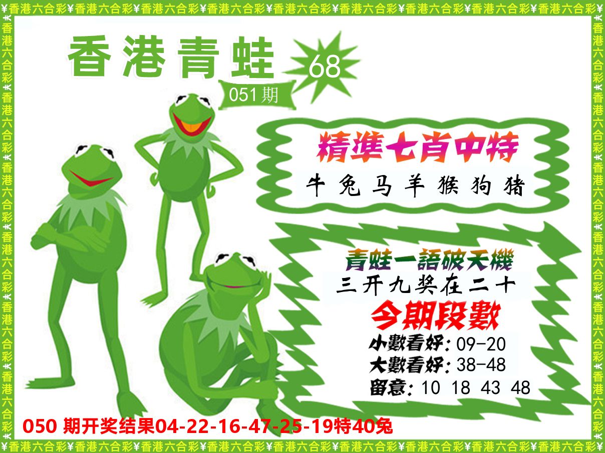 青蛙系列68 第51期