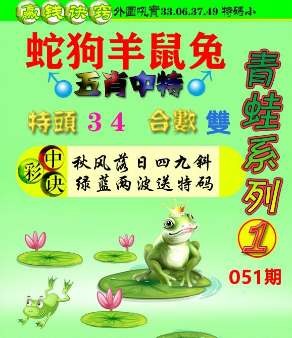 青蛙彩图 第51期