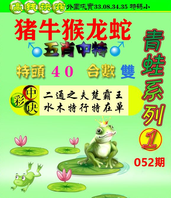 青蛙彩图 第52期