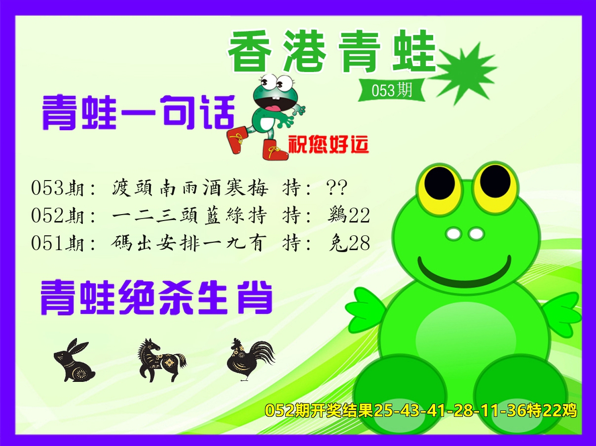 青蛙系列32 第53期