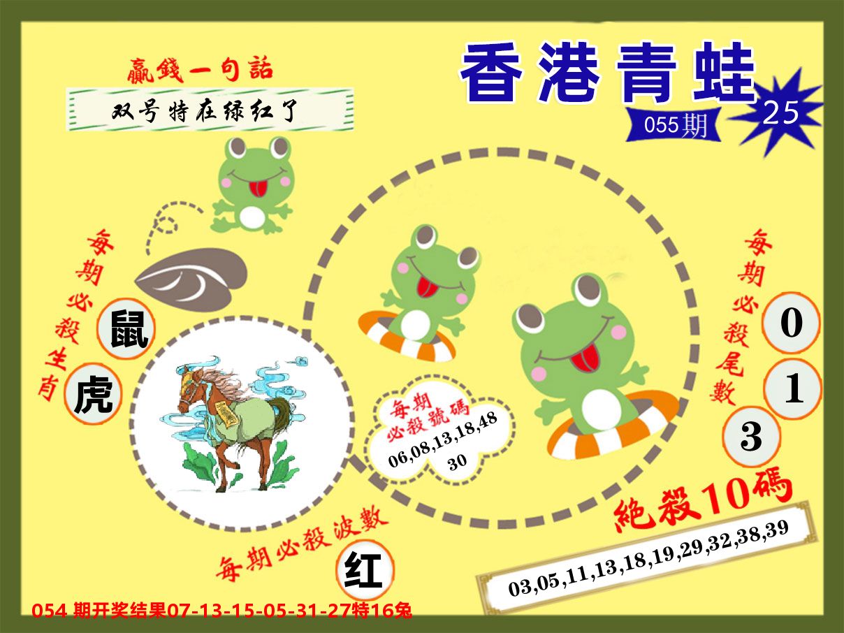 青蛙系列25 第55期