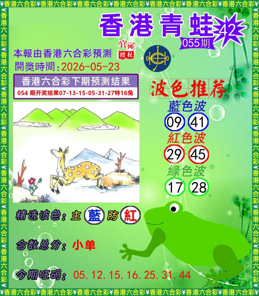 青蛙系列42 第55期