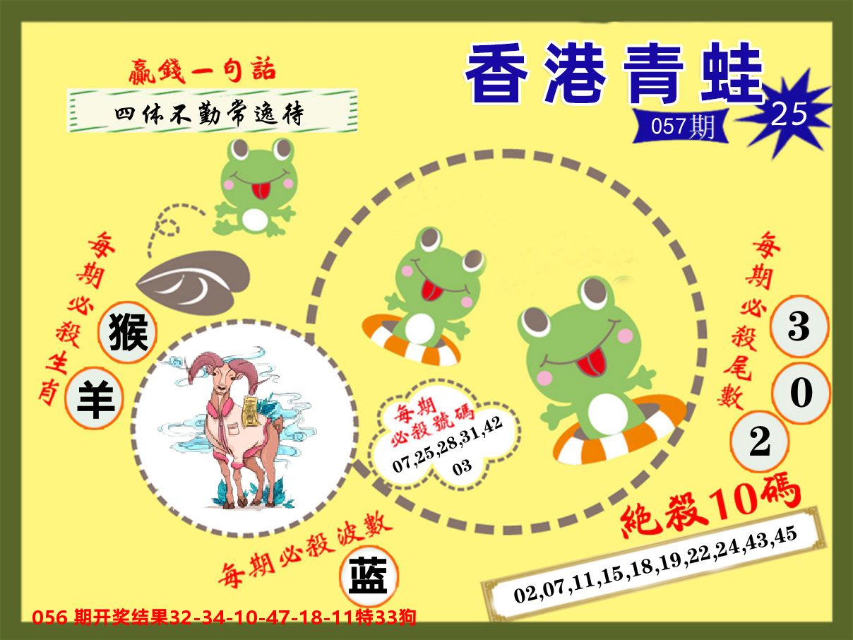 青蛙系列25 第57期