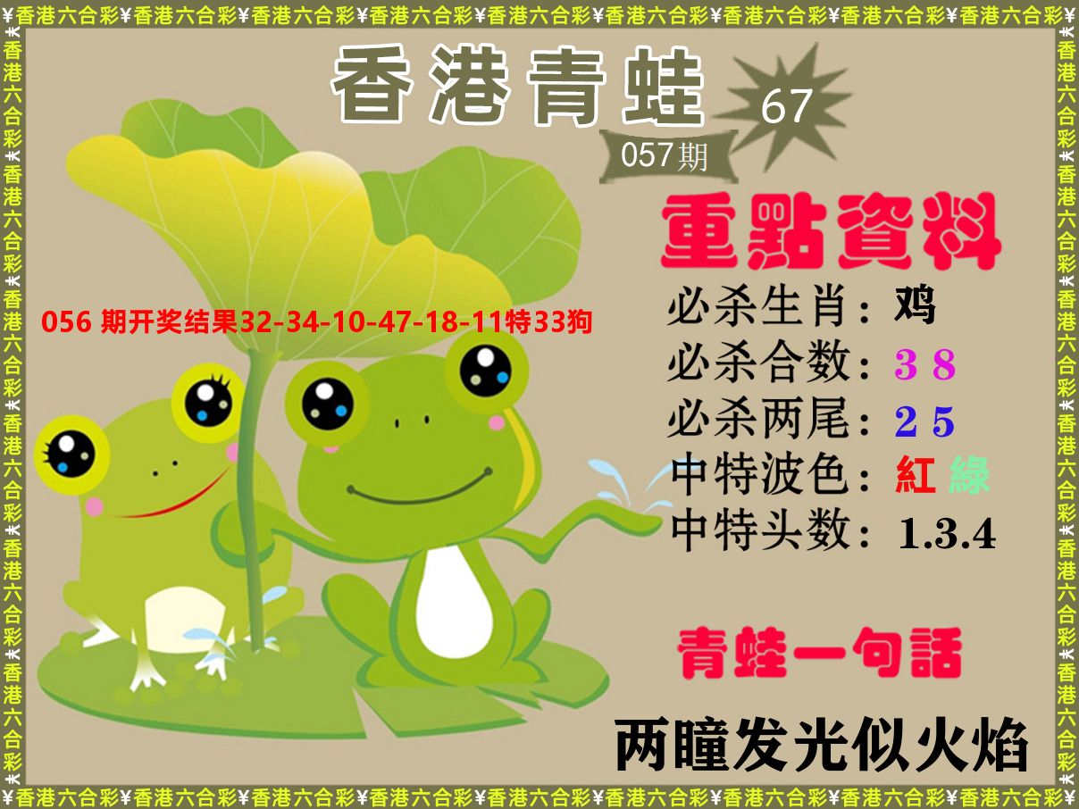 青蛙系列67 第57期