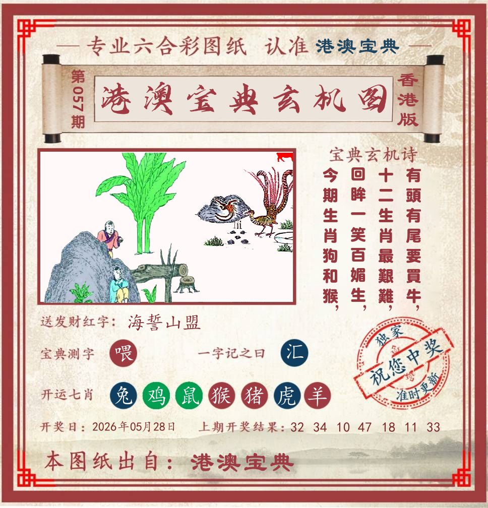 港澳宝典玄机图 第57期