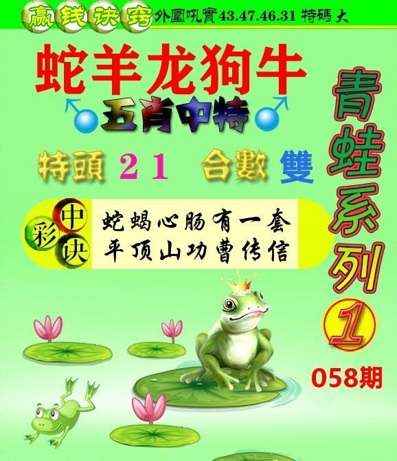 青蛙彩图 第58期