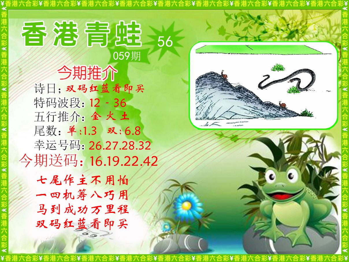 青蛙系列56 第59期