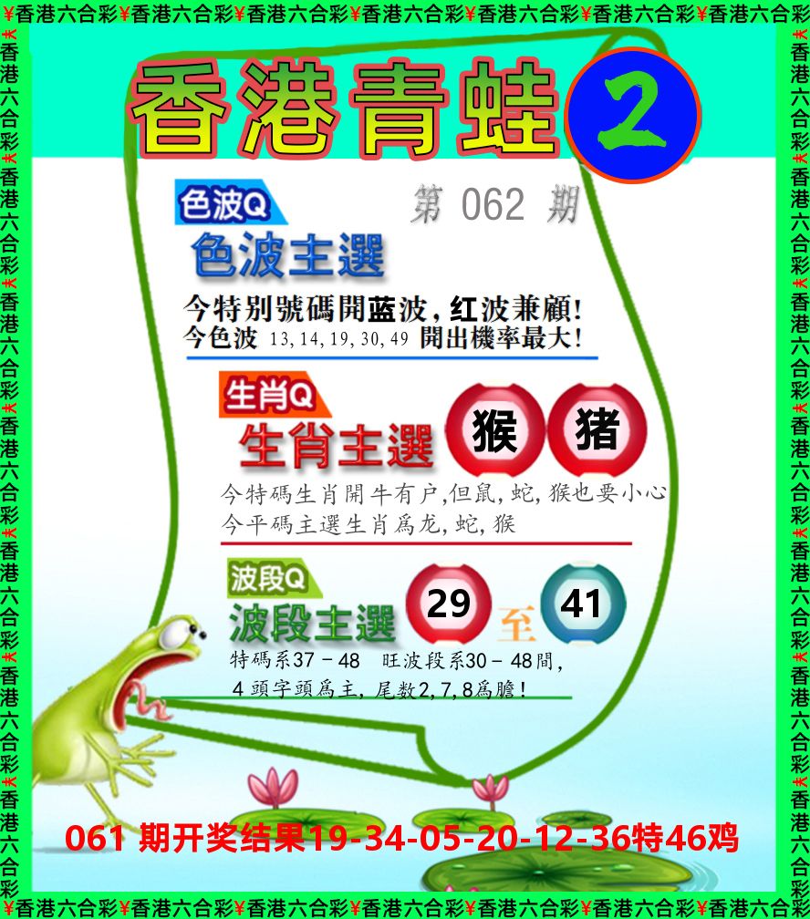青蛙系列2 第62期
