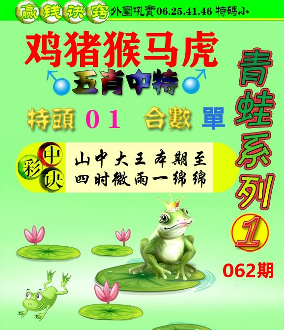 青蛙彩图 第62期