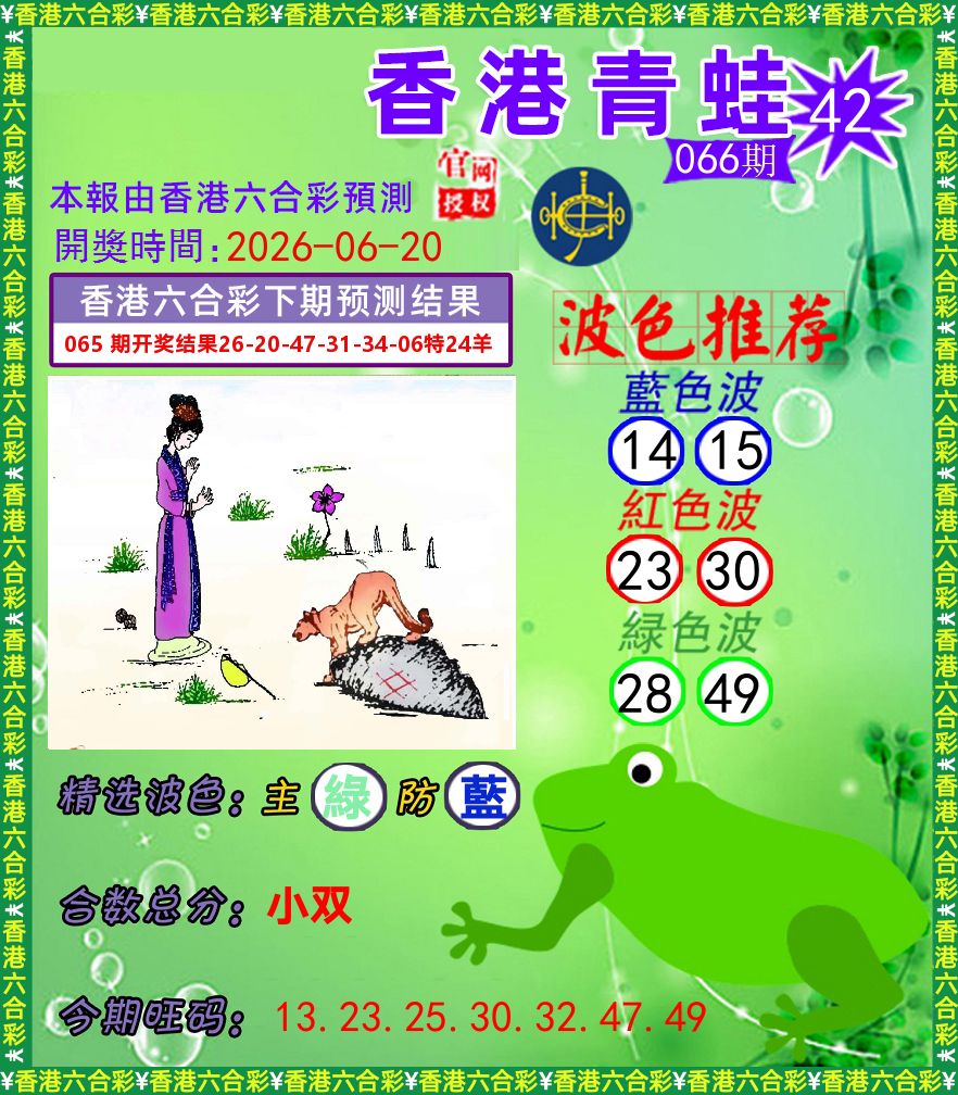 青蛙系列42 第66期