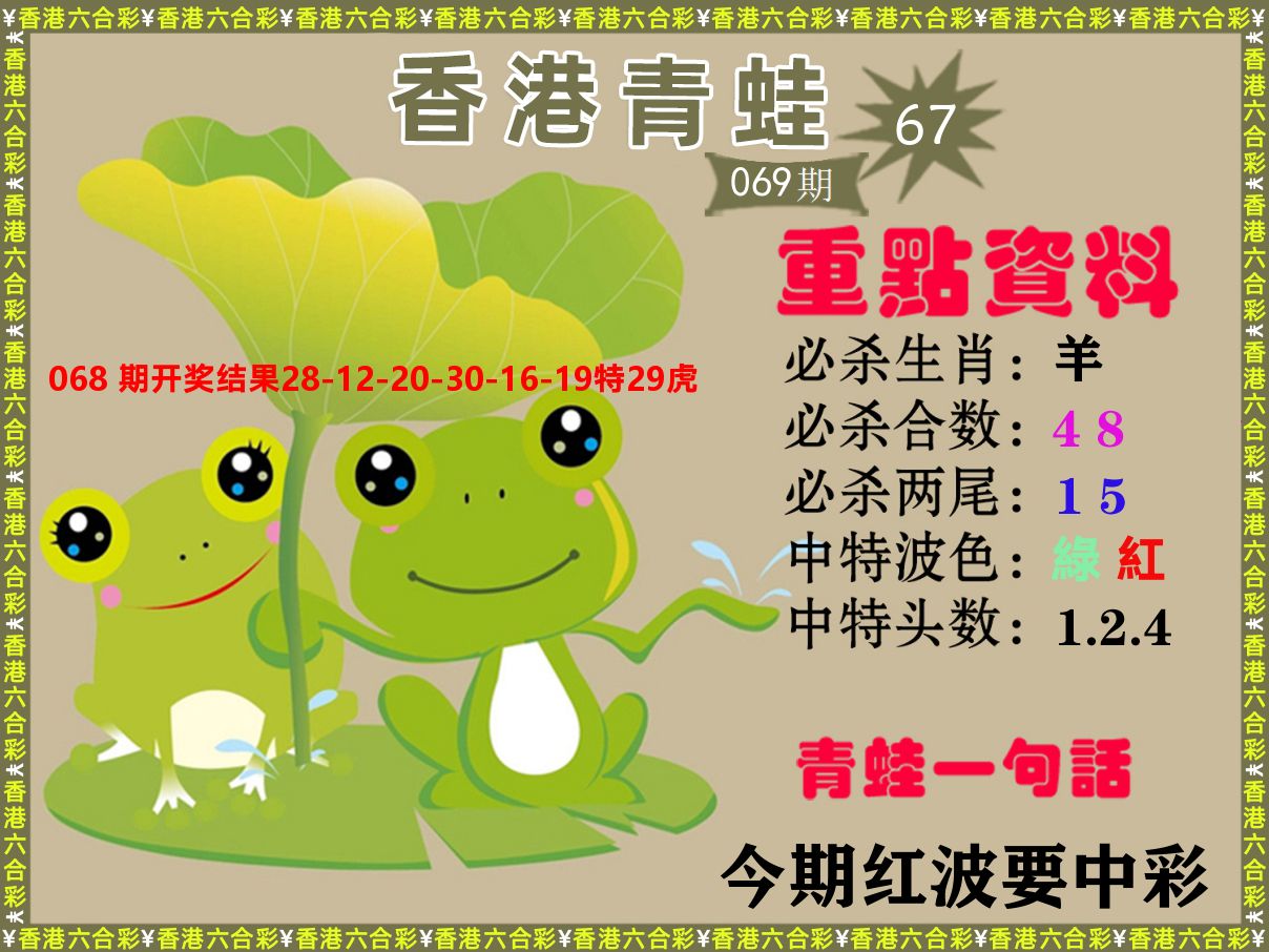 青蛙系列67 第69期