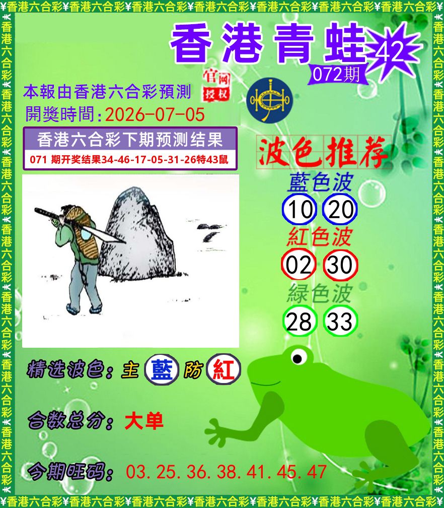青蛙系列42 第72期