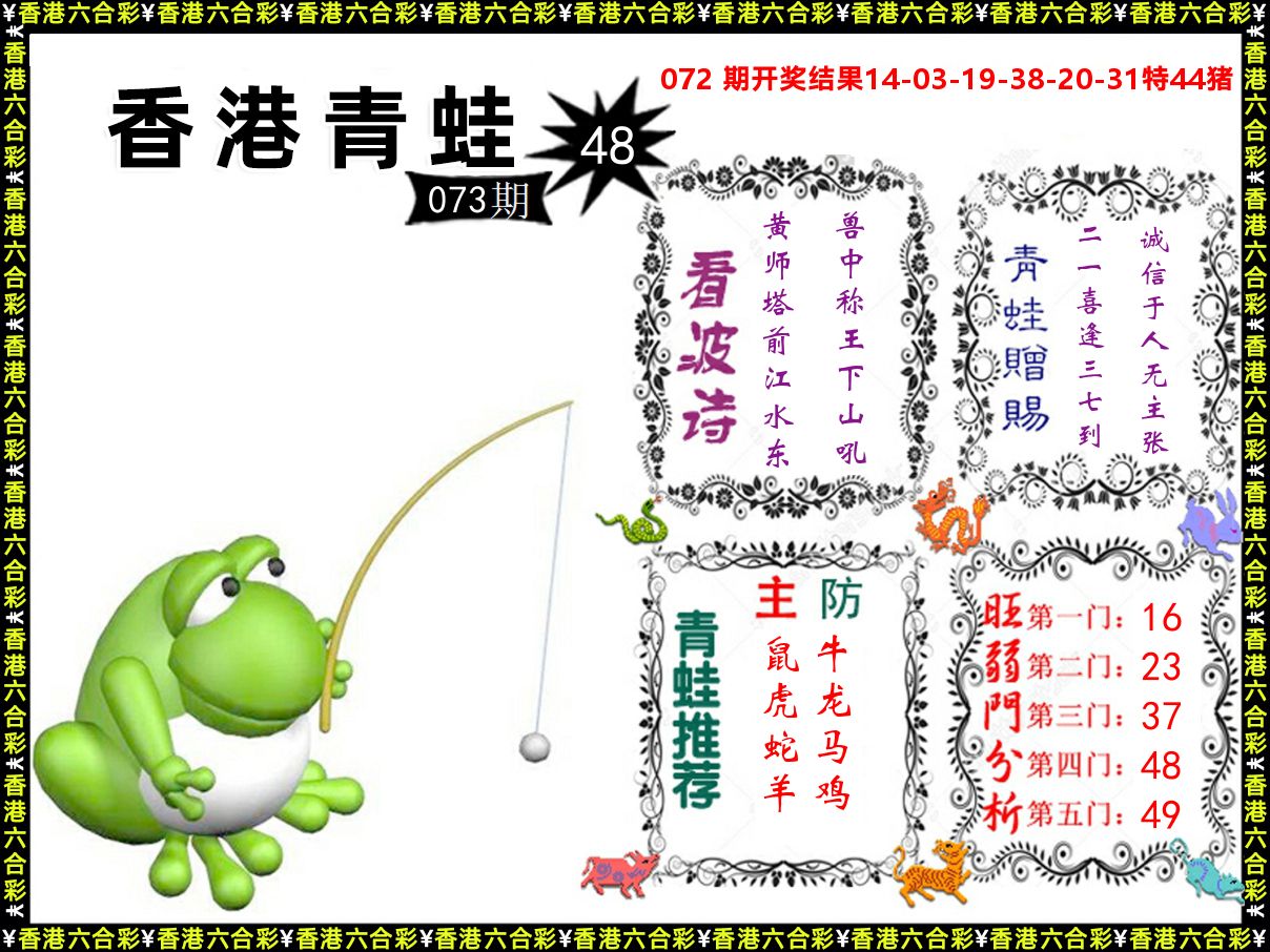 青蛙系列48 第73期