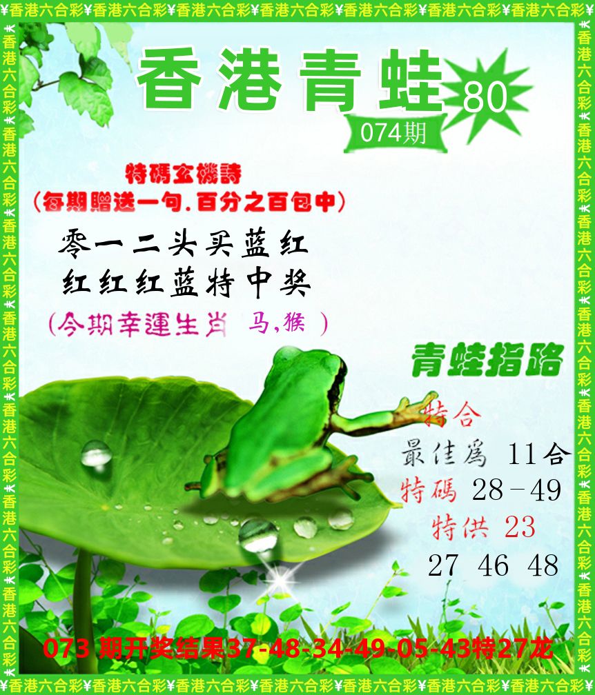 青蛙系列80 第74期