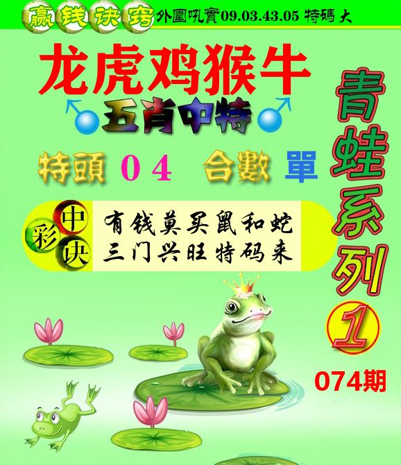 青蛙彩图 第74期