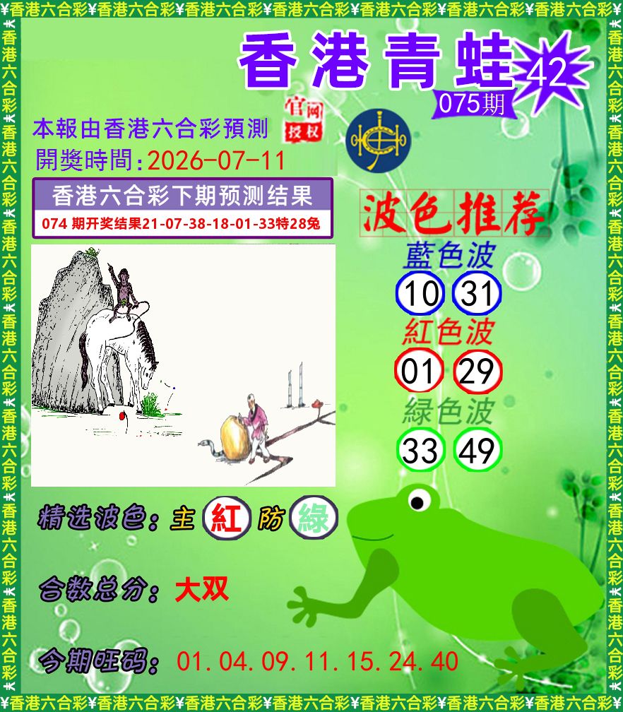 青蛙系列42 第75期
