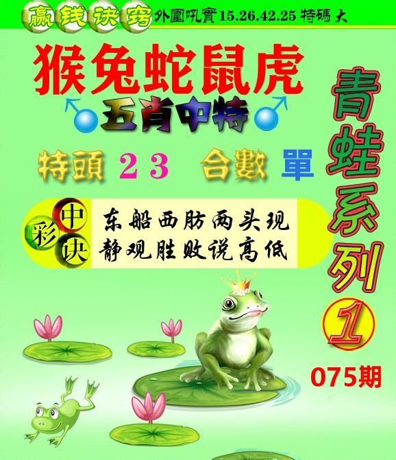 青蛙彩图 第75期