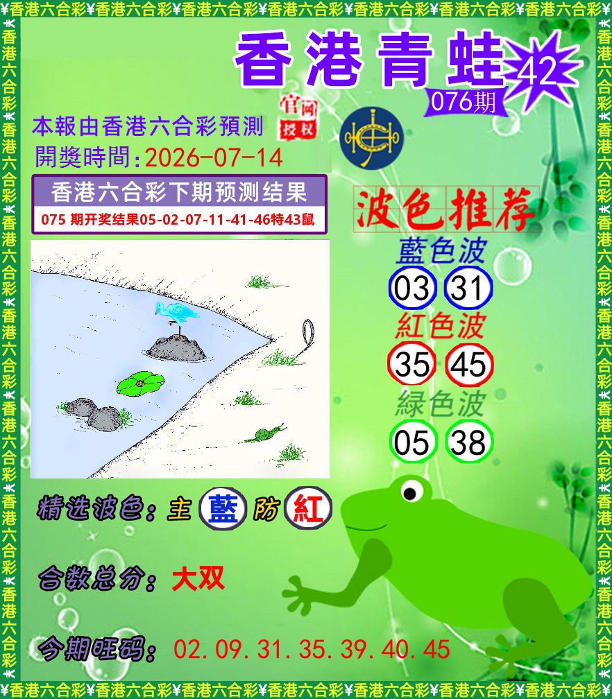 青蛙系列42 第76期