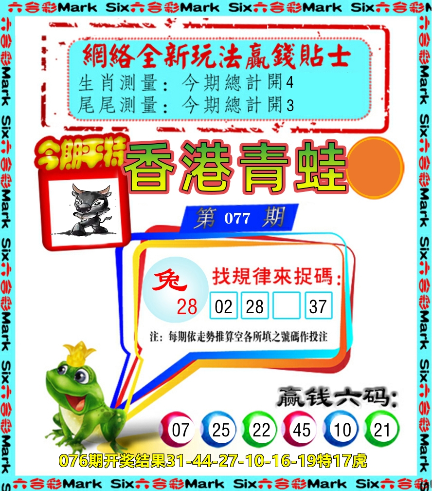 青蛙系列9 第77期