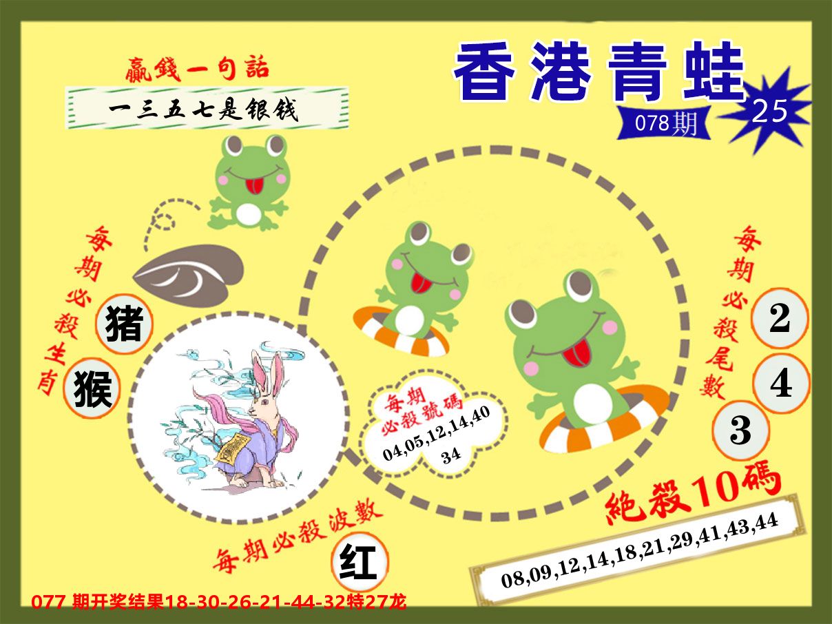 青蛙系列25 第78期