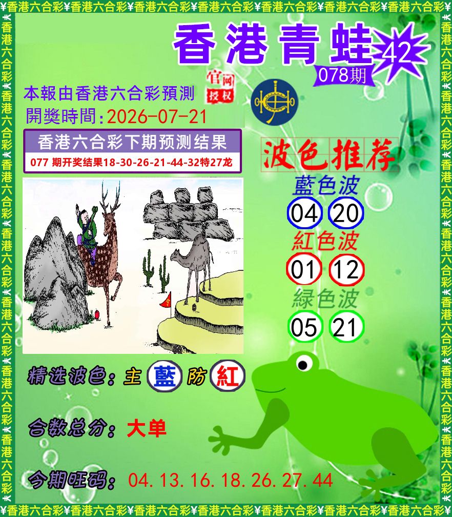 青蛙系列42 第78期